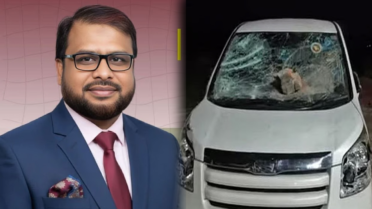 নেত্রকোণায় এমপি মাছুম মোস্তফার গাড়িতে হামলার ঘটনায় মামলা, গ্রেপ্তার ৯
