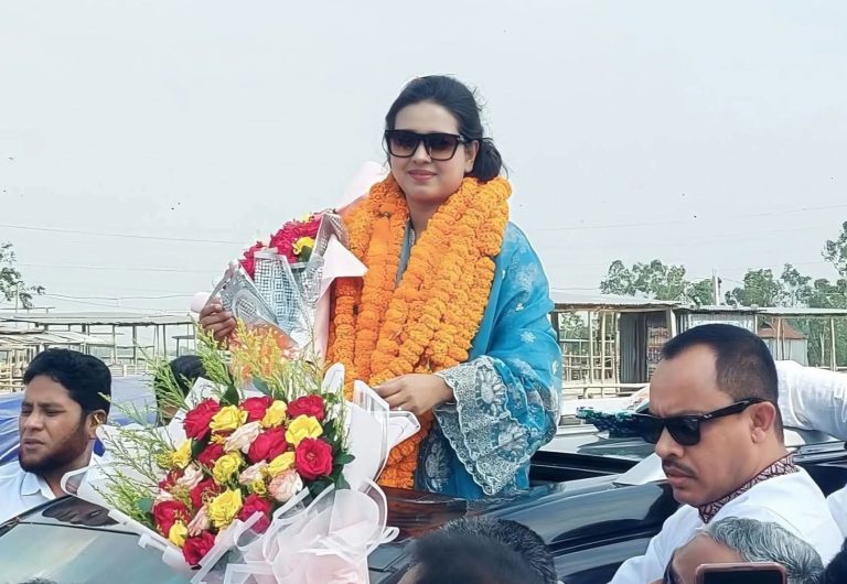 শেরপুরে সংরক্ষিত নারী আসনের এমপি ডা. সানসিলা জেবরিন প্রিয়াঙ্কাকে গণসংবর্ধনা