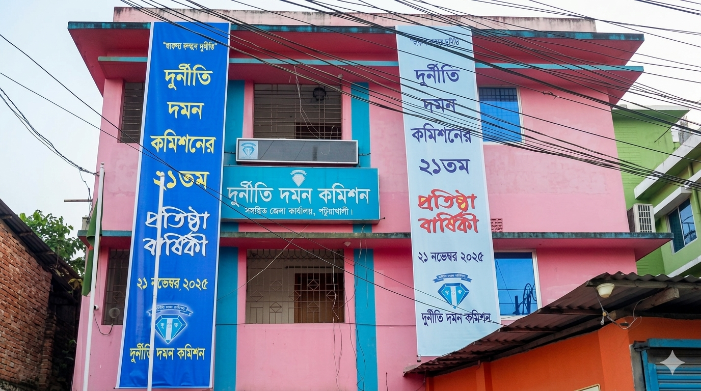 ২ কোটি ৭০ লাখ টাকার অধিক অবৈধ সম্পদ: পটুয়াখালীতে আ’লীগ নেতার  বিরুদ্ধে দুদকের মামলা