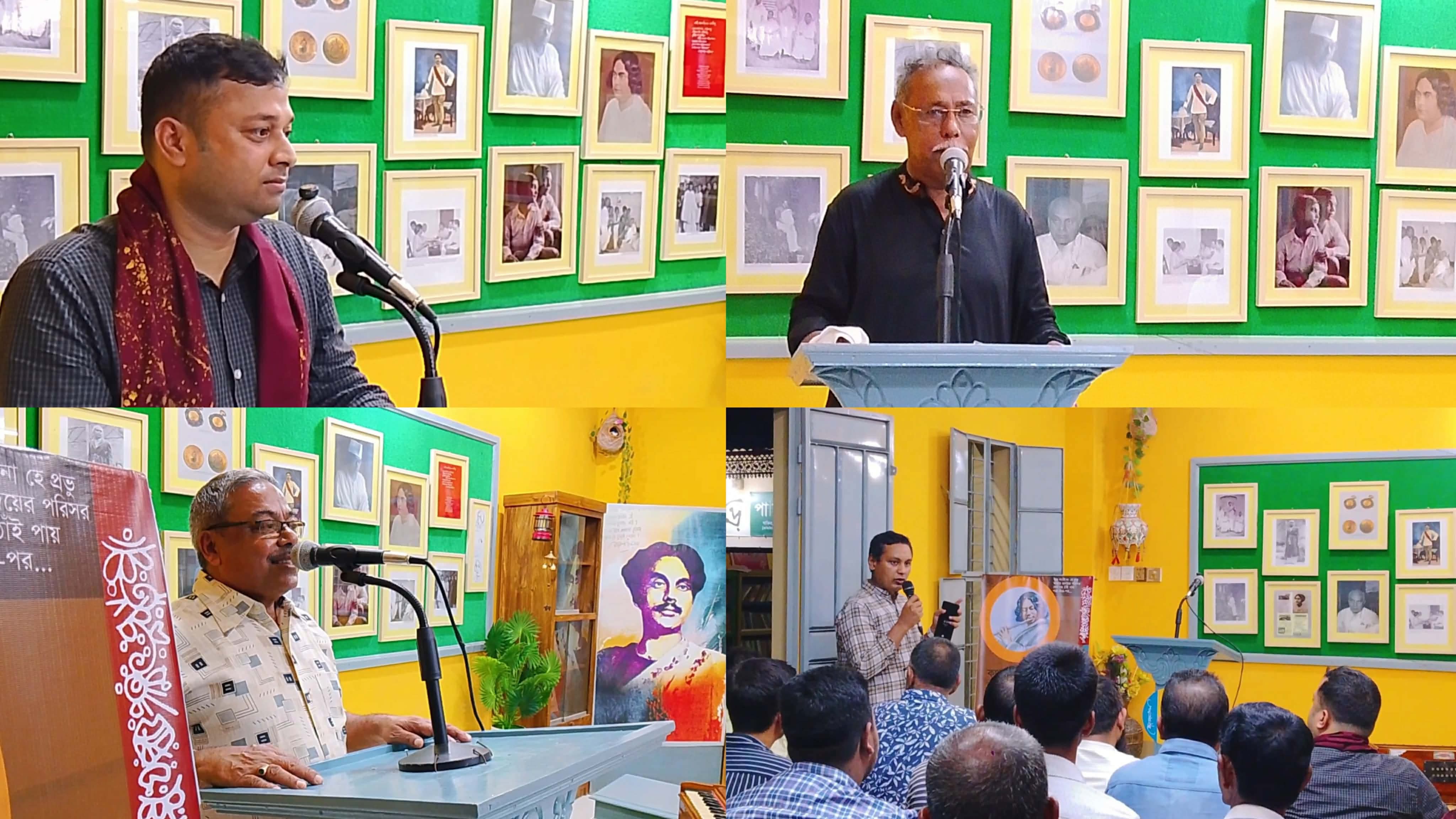 কথা,কবিতা ও সংগীতে দুর্গাপুরে নজরুল স্মরণ অনুষ্ঠান