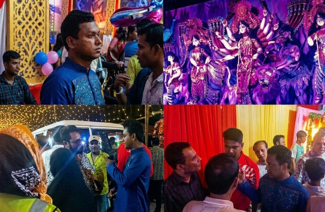 শারদীয় শুভেচ্ছার পাশাপাশি মণ্ডপে মণ্ডপে দুর্নীতিবিরোধী বার্তা পটুয়াখালী দুদকের